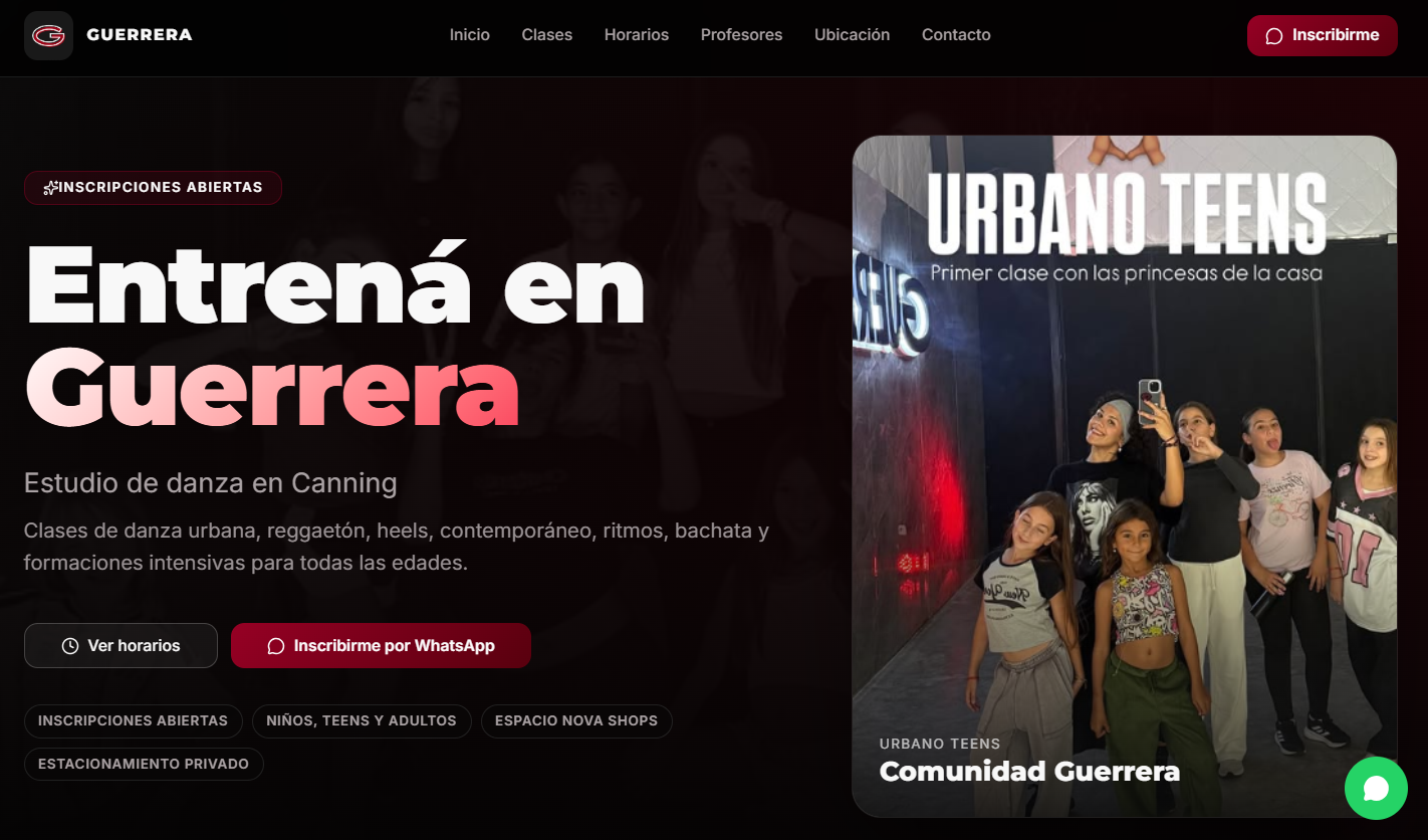 Guerrera — Estudio de Danza en Canning preview